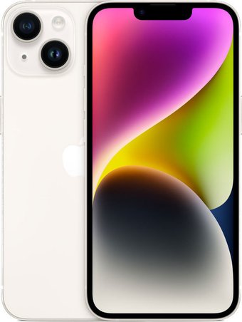 Телефон Apple iPhone 14 128GB (звездный)