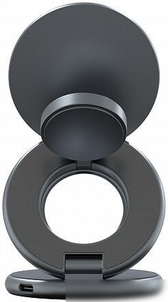 Беспроводное зарядное Magssory Signature Disc Pro для Apple 3 в 1 WCH073 (темно-серый)