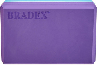 Блок для йоги Bradex SF 0732 (фиолетовый)