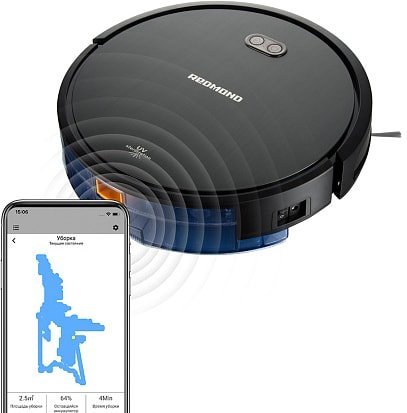 Робот-пылесос Redmond (Редмонд) RV-R650S WiFi