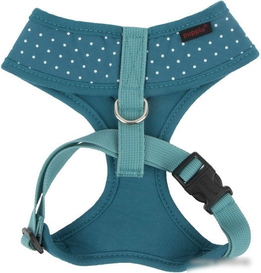 Шлейка Puppia Dotty PARA-HA1529-TE-S (синий)