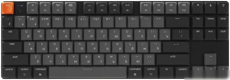 Клавиатура Keychron K1 V6 K1X-A1-RU (Keychron Low Profile Red)