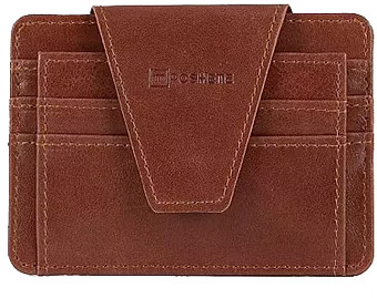 Портмоне Poshete 604-022K/JL-BRW (коричневый)