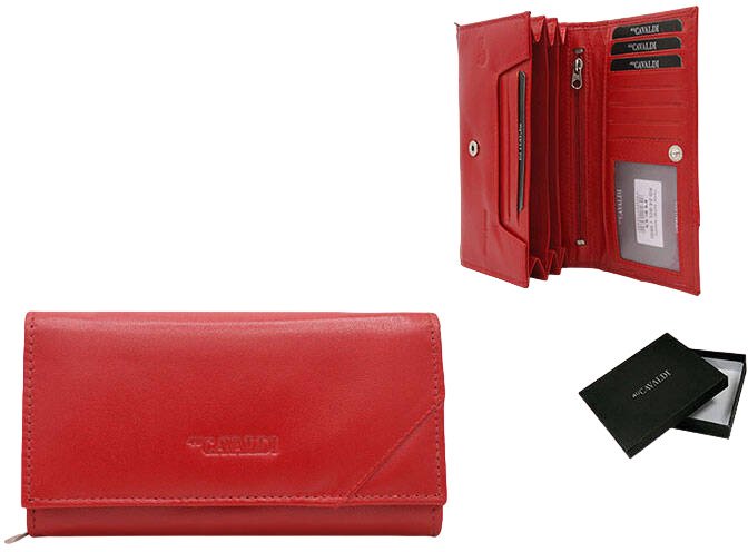 Кошелек Cedar 4U Cavaldi RD-24-GCL (красный)