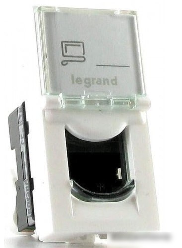 Розетка Legrand Mosaic 76552 (белый) Розетка Legrand Mosaic 76552 (белый)