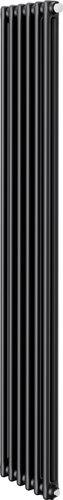 Стальной трубчатый радиатор Royal Thermo Insignia VC2180 - 06 секций RAL9005m