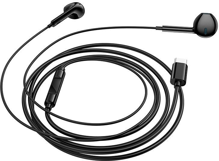 Наушники Borofone BM100 USB Type-C (черный)