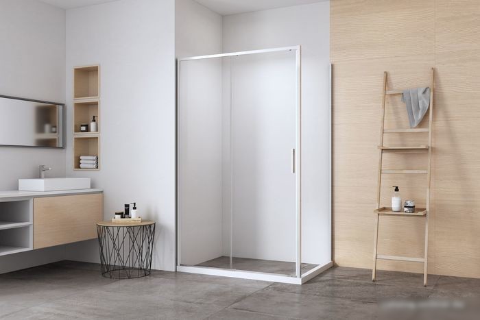 Душевой уголок Aquanet Pleasure Evo 130 AE65-130x80-CT (хром)