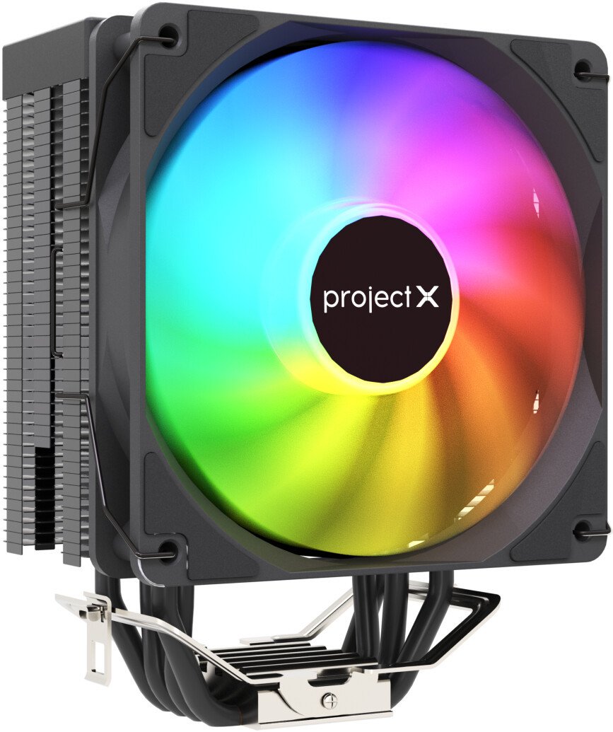 Кулер для процессора Project X A400 ARGB (черный)