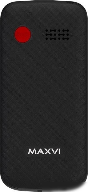 Кнопочный телефон Maxvi B100i (черный)