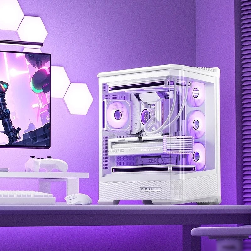 Корпус Jonsbo D400 (белый)