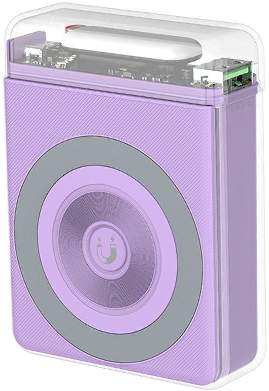Внешний аккумулятор XO PR226 10000mAh (фиолетовый)