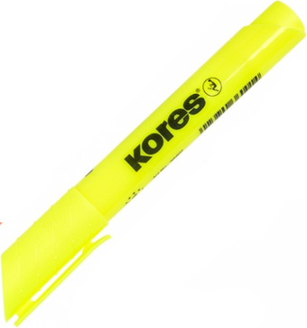 Текстовыделитель Kores High Liner Plus 36001.02 (желтый)