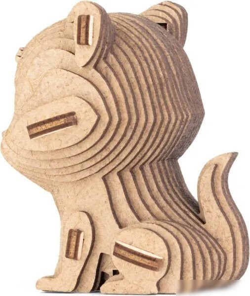 3Д-пазл Eco-Wood-Art Мини. Кошечка