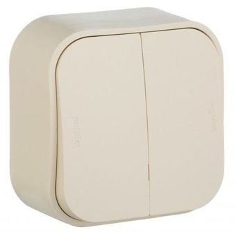 Выключатель Legrand Quteo 782232 (Слоновая кость)