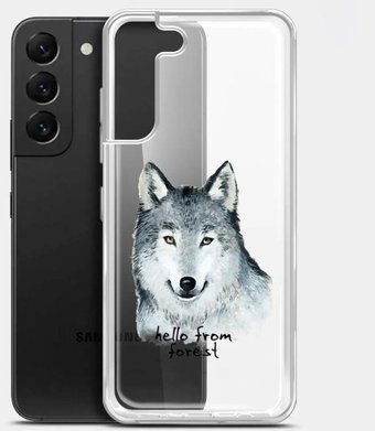 Чехол для телефона BoraSCO ArtWorks для Samsung Galaxy S22+ 51468 (прозрачный/рисунок)