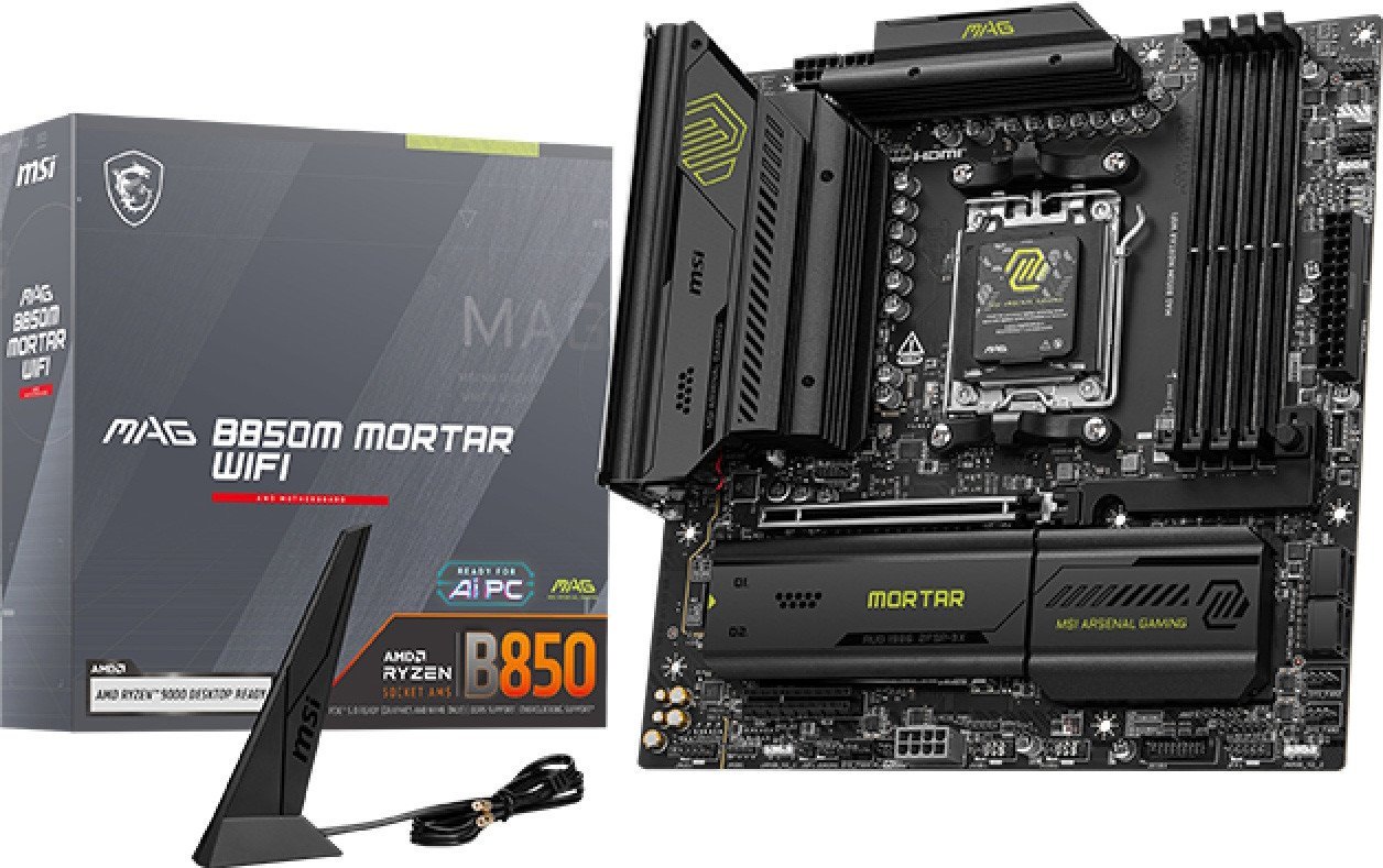 Материнская плата MSI MAG B850M Mortar WiFi