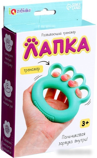 Развивающая игрушка Zabiaka IQ Лапка 9949105
