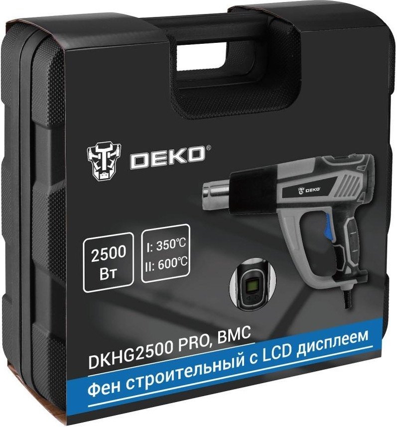 Промышленный фен Deko DKHG2500 PRO 085-1078 (кейс)