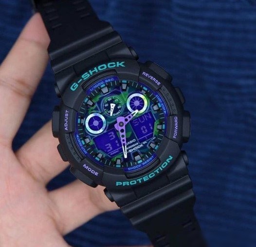 Наручные часы Casio GA-100BL-1A