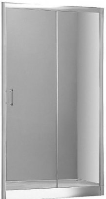 Душевая дверь Aquanet Alfa NAA6121 140 (прозрачное стекло)