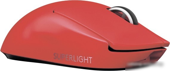 Игровая мышь Logitech Pro X Superlight (красный)