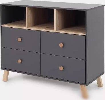 Детский комод Rant Vester 116 (Moon Grey)