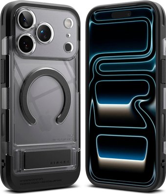 Чехол для телефона Ringke Ux Magnetic для iPhone 17 Pro Max Smoke Black
