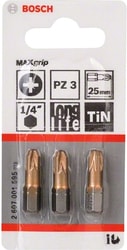 Набор бит Bosch 2607001595 (3 предмета)
