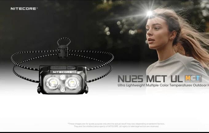 Фонарь Nitecore NU25 MTC UL