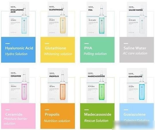 Missha Маска Mascure Whitening Solution Sheet Mask Glutathione 28 мл