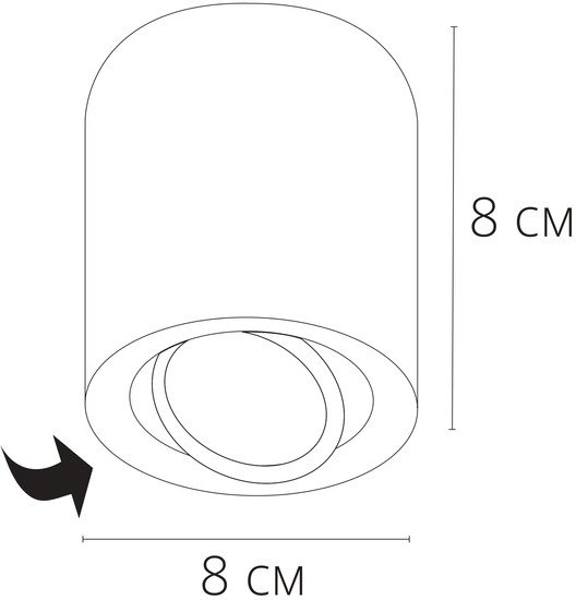 Точечный светильник Arte Lamp Beid A1513PL-1WH