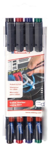 Маркер специальный Edding E-8407#4S 09-3997 Маркер специальный Edding E-8407#4S 09-3997