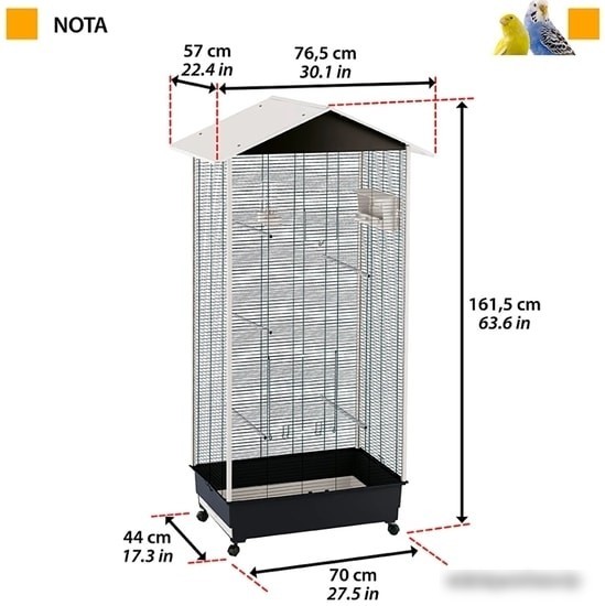 Клетка Ferplast Nota 56115423