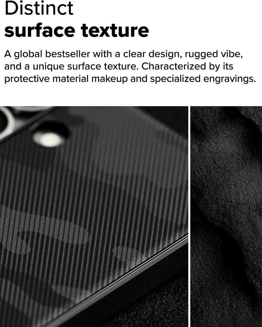 Чехол для телефона Ringke Onyx для Galaxy S25 Camo Black
