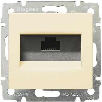 Розетка Legrand Valena 695624 (слоновая кость)