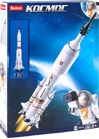 Конструктор Sluban Космос M38-B0735 Ракета