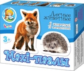 Мозаика/пазл Десятое королевство Maxi Лесные животные 13 элементов 02643