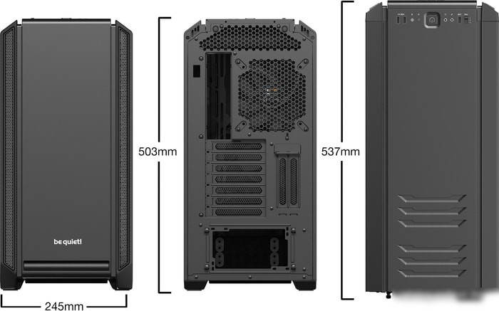 Корпус be quiet! Silent Base 601 BGW26 (черный)