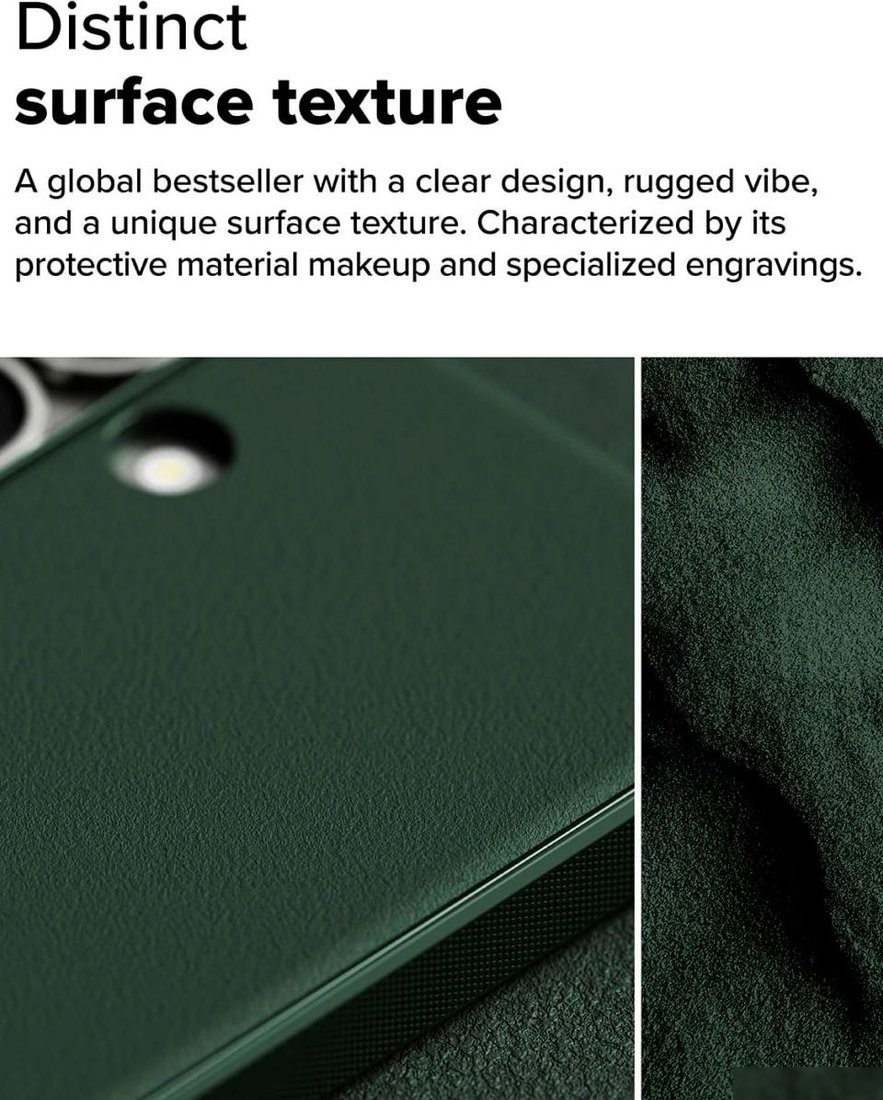 Чехол для телефона Ringke Onyx для Galaxy S25 Dark Green