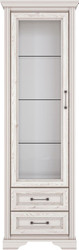 Шкаф-витрина BRW Stylius B169-REG1W2S (лиственница сибирская)