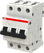 Выключатель автоматический ABB S203-B63 3P B 63A 6kA 3M 2CDS253001R0635
