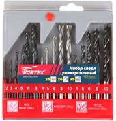 Набор оснастки Wortex WDBS000U11614 (16 предметов)