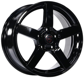 Литые диски NZ R-02 16x6.5" 5x114.3мм DIA 67.1мм ET 43мм Black