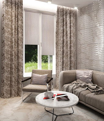Рулонные шторы Legrand Ривера 42.5x175 (миндаль)