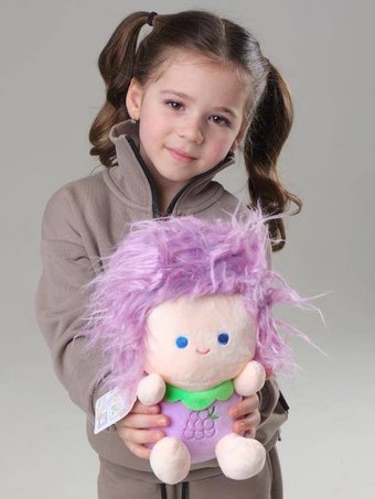 Классическая игрушка ILikeGift Fruit babies 106-108 (purple)