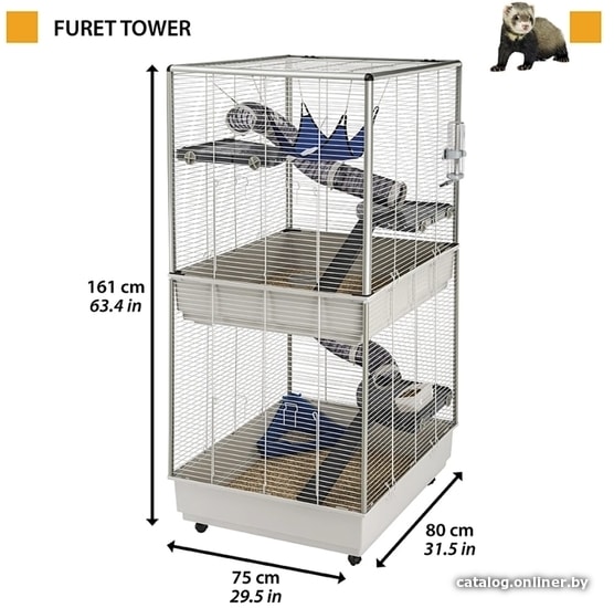 Клетка Ferplast Furet Tower 57063414