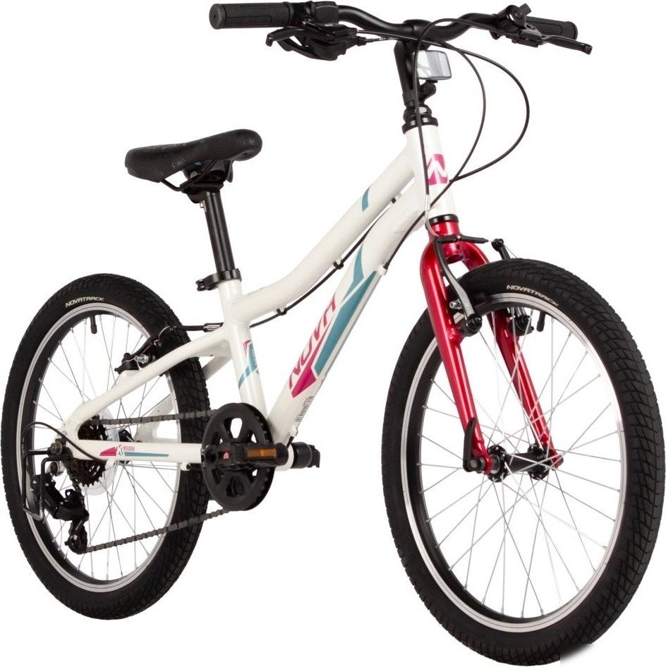 Детский велосипед Novatrack Novara 6.V 2025 20AHV.NOVARA.WT5 (белый)