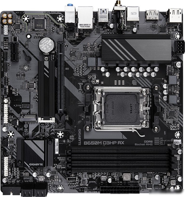 Материнская плата Gigabyte B650M D3HP AX (rev. 1.2)