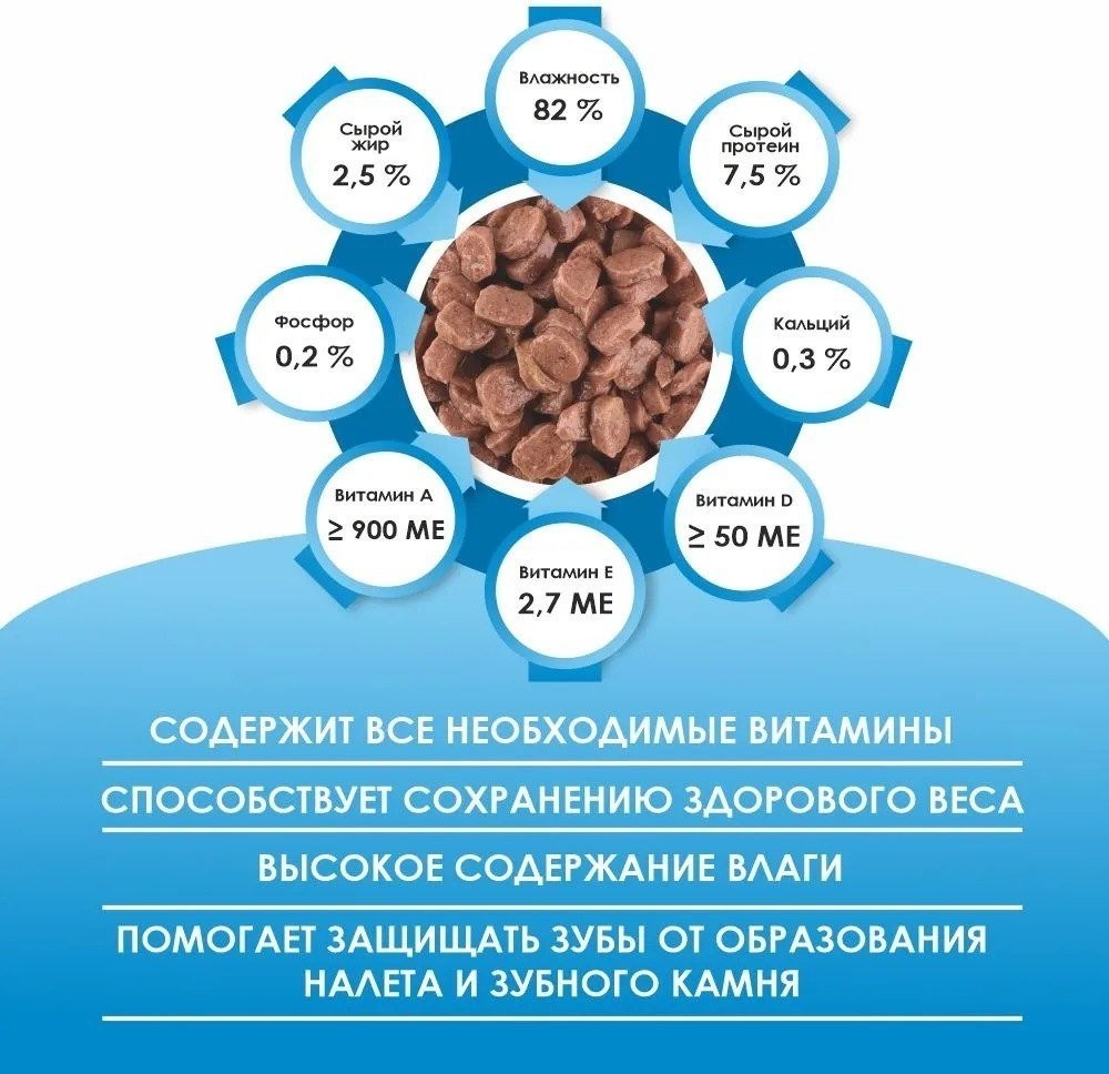 Консервированный корм для кошек Kissa С рыбой в соусе (28x75г)